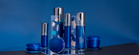 Runde Form Acryl Luxus Kosmetik- & Hautpflegeverpackung Schatzkollektion-Serie - Kosmetikverpackungskollektion - Schatzkollektion